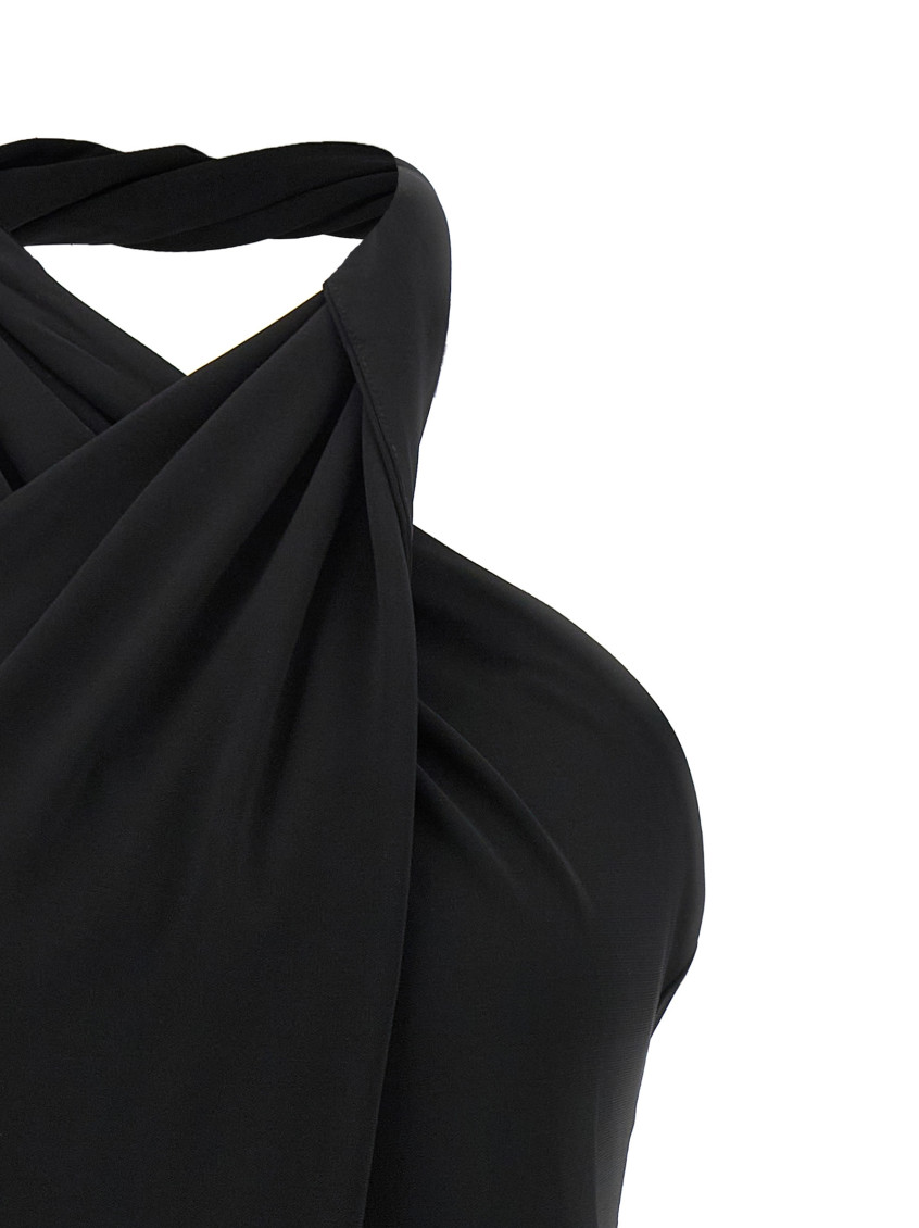 Sleeveless Halterneck Top