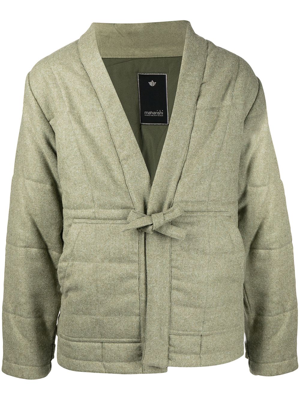 Padded kimono jacket