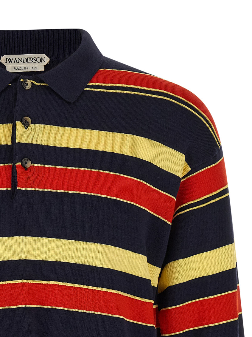J. W. Anderson Knitted Shirt Polo Multicolor