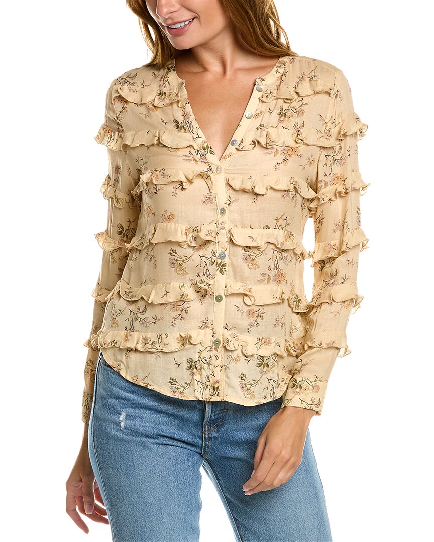 Gauze Button-Down Shirt