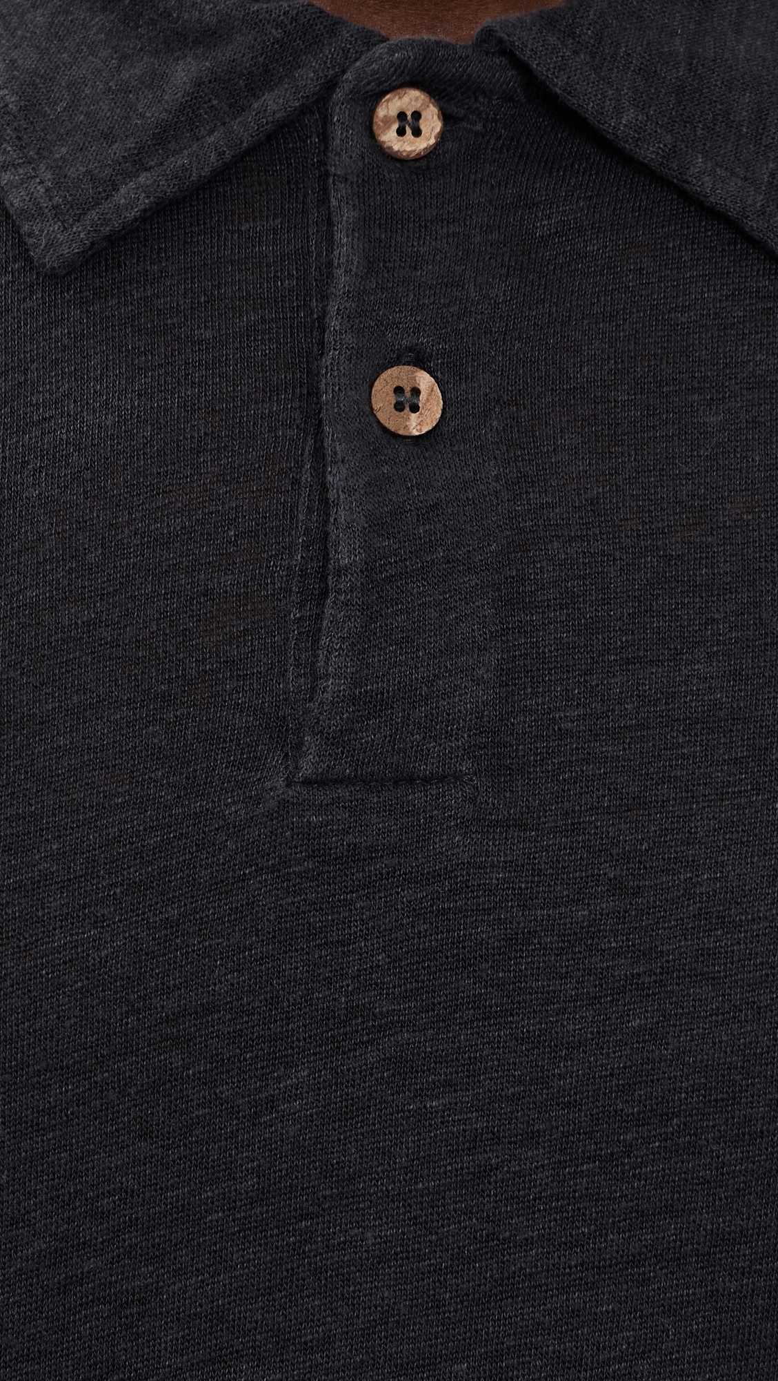 Linen Knit Polo Night