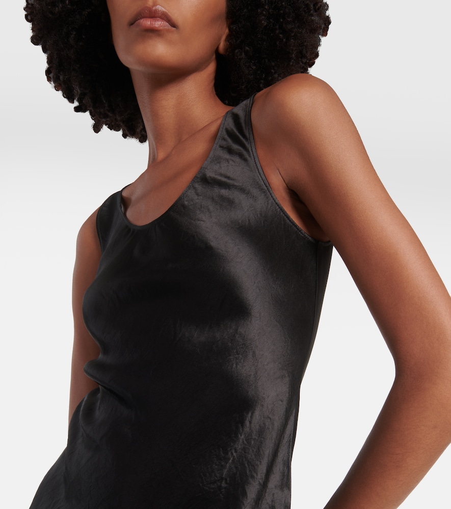 Talete satin midi dress