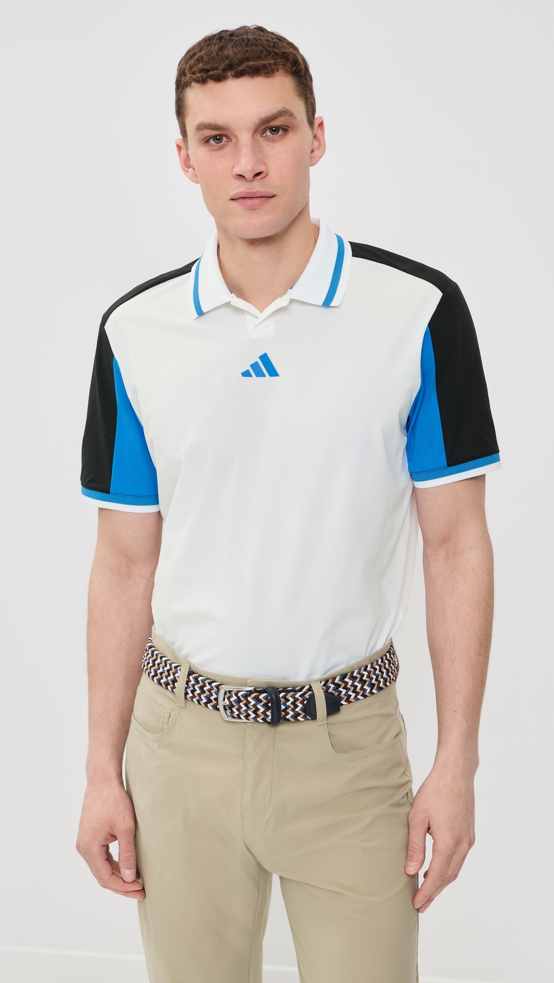 Beyond Vent Polo Shirt White/Black