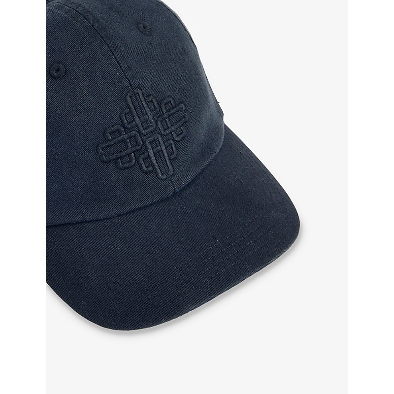 Womens Black Emblem Cotton cap 1SIZE