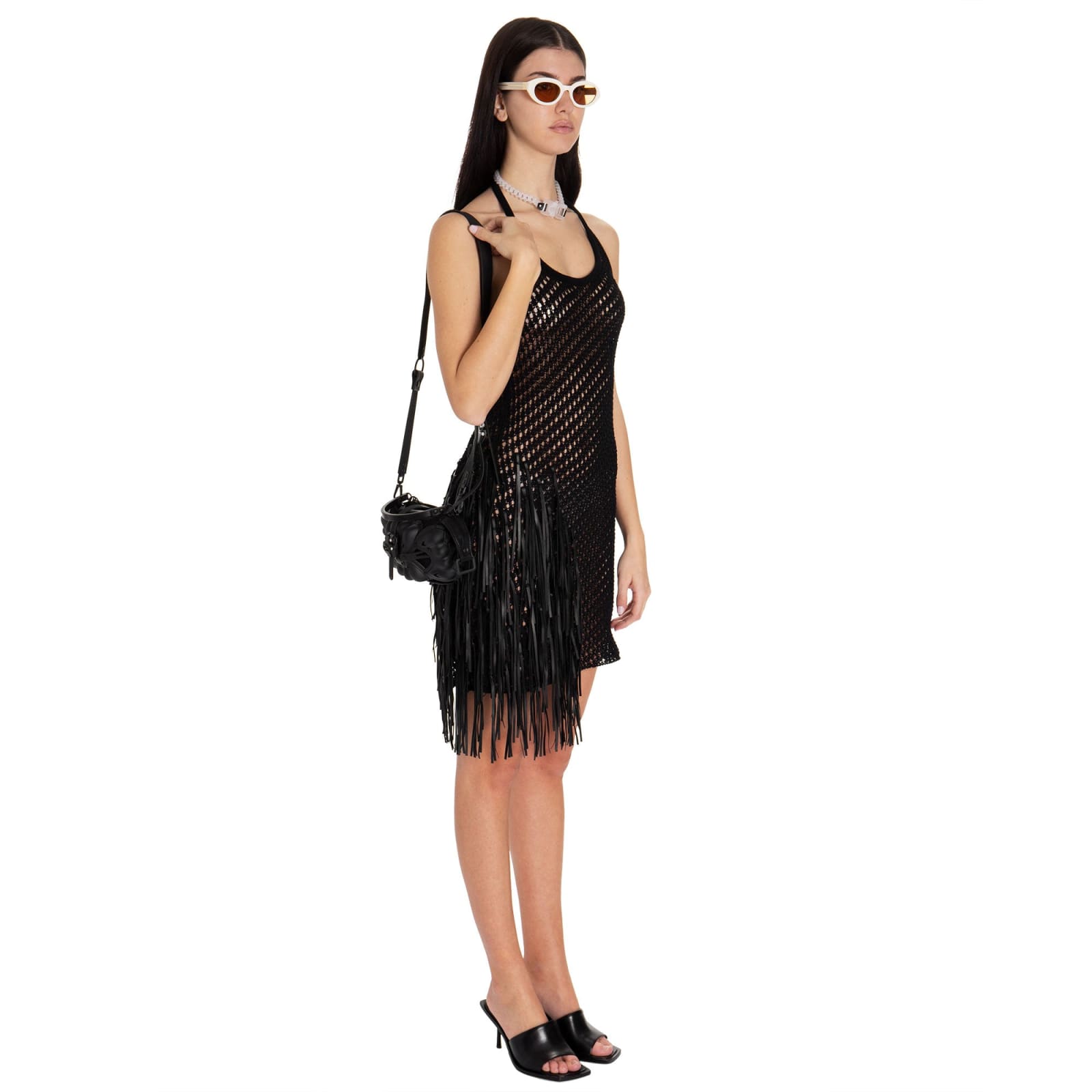 Fringe Crochet Dress