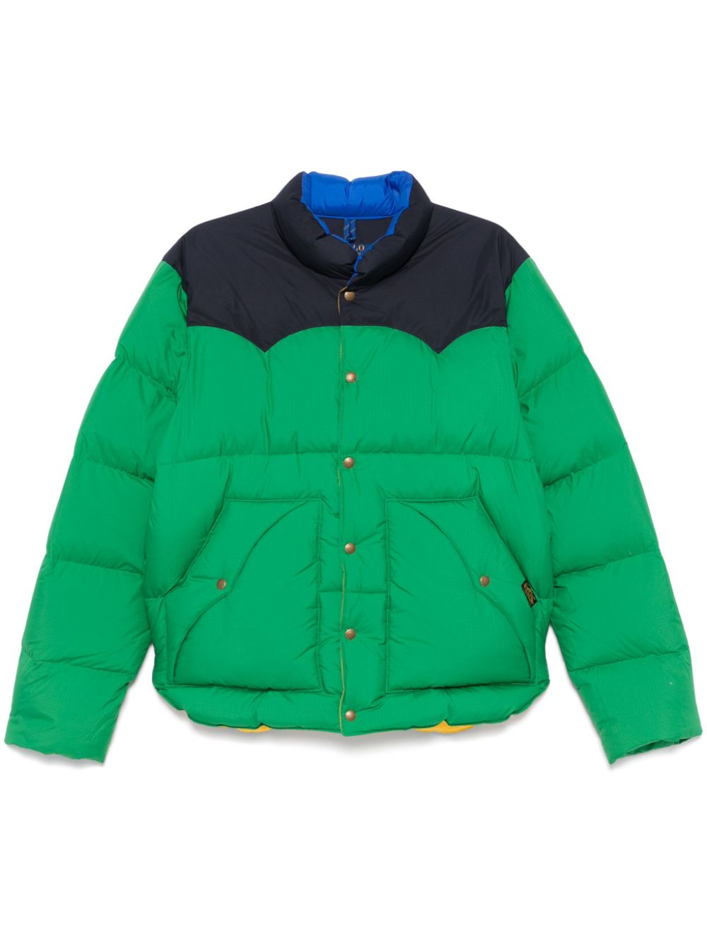 Ripstop padded jacket - Green