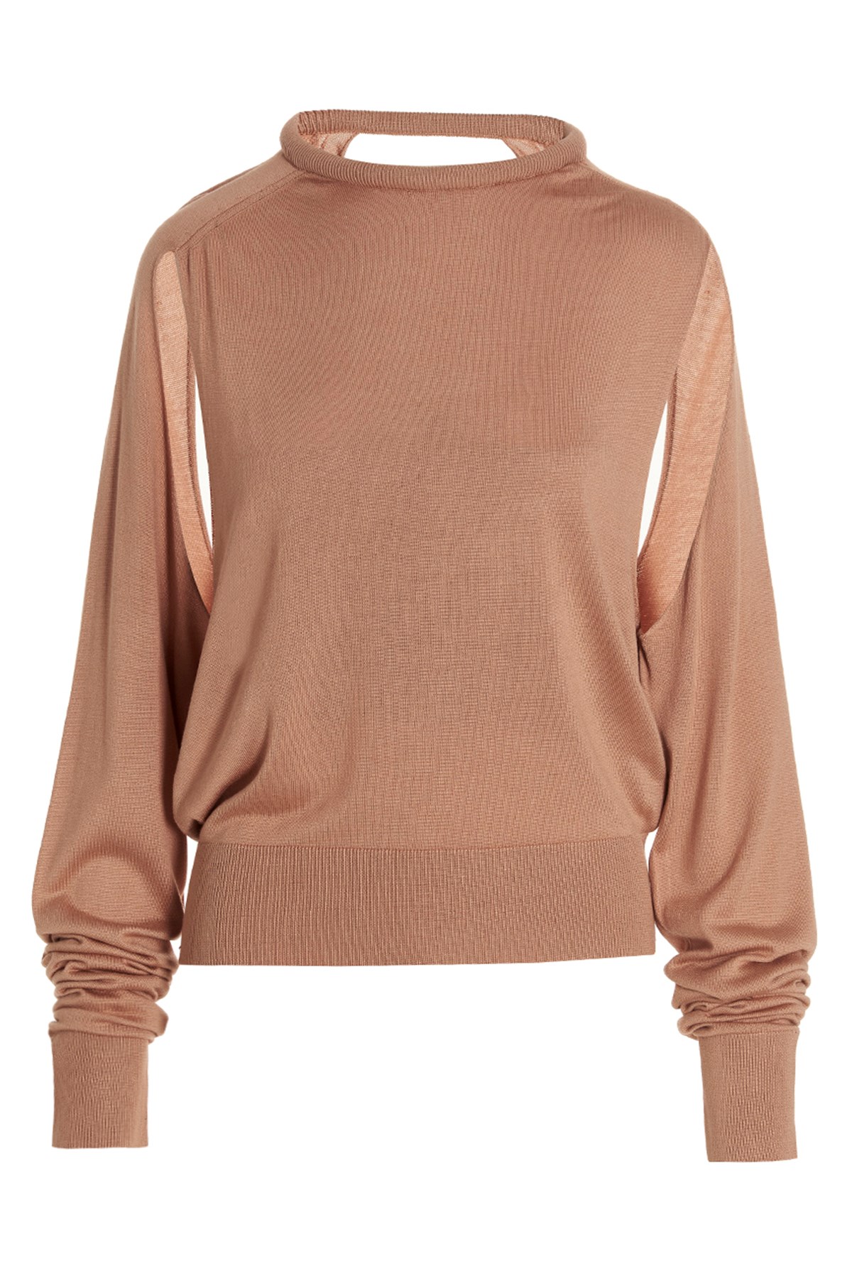 Cut Out Insert Top Sweater