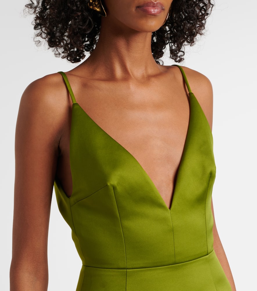 Vero satin minidress
