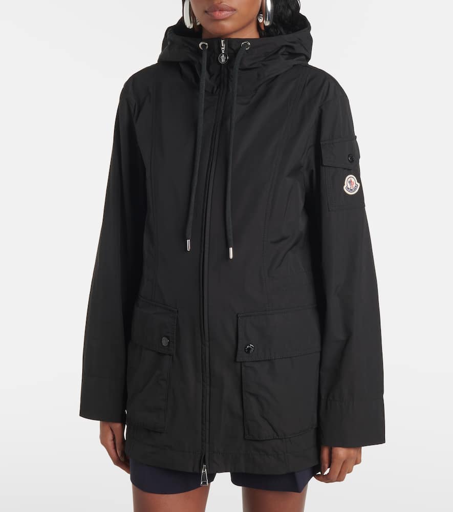Moncler Leandro poplin parka