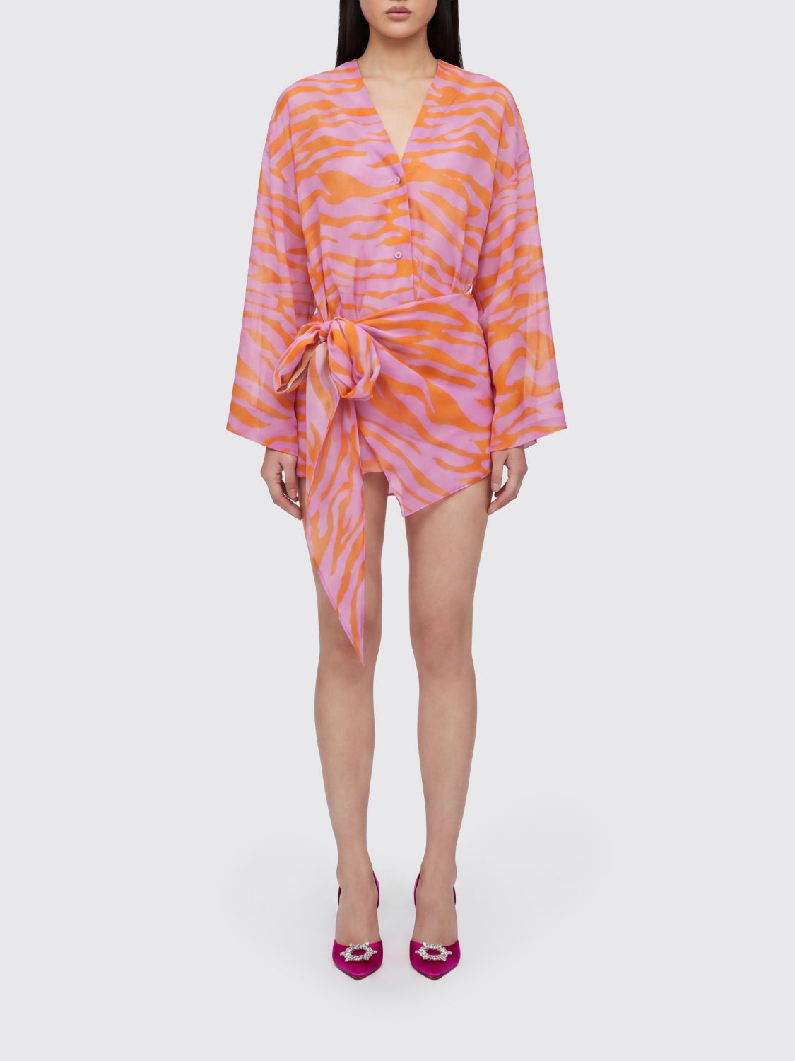 Dress Woman color Orange