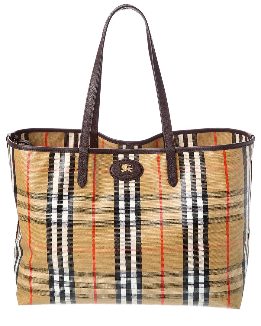 Highlands Medium Coated Canvas Tote