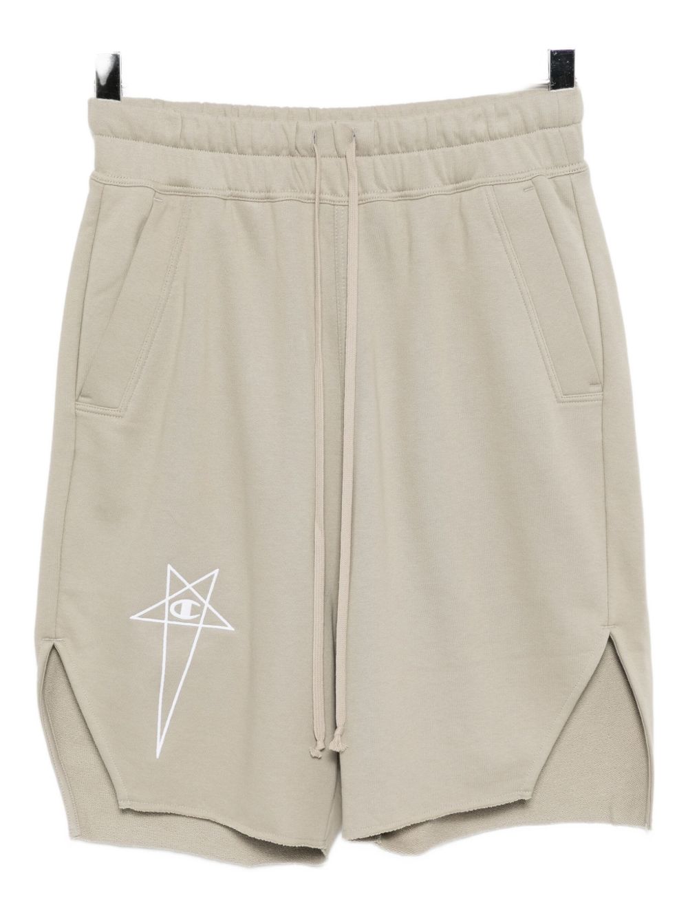 Elasticated waistband shorts - Neutrals