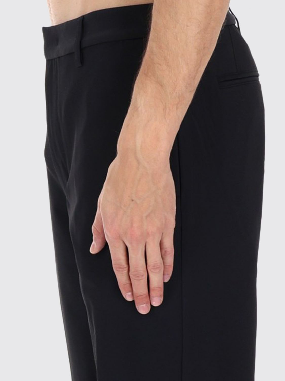Pants Men color Blue