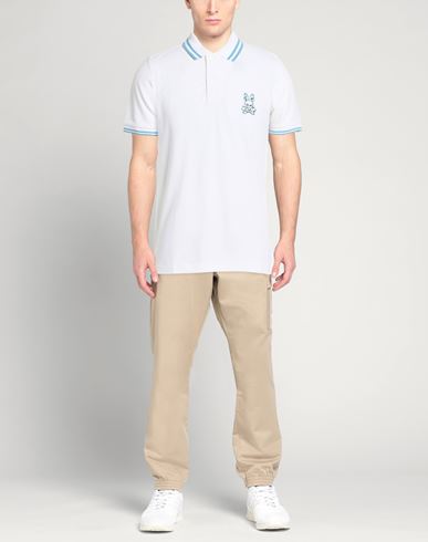 Man Polo shirt White Size 42 Pima Cotton