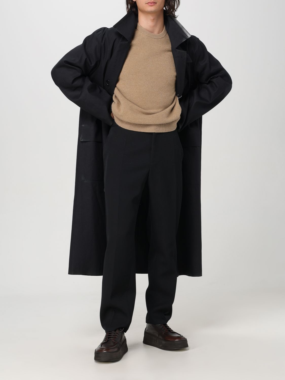 Sweater Men color Beige