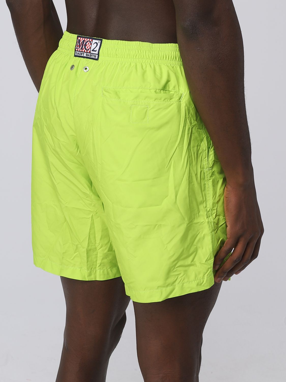 Swimsuit Men color Green