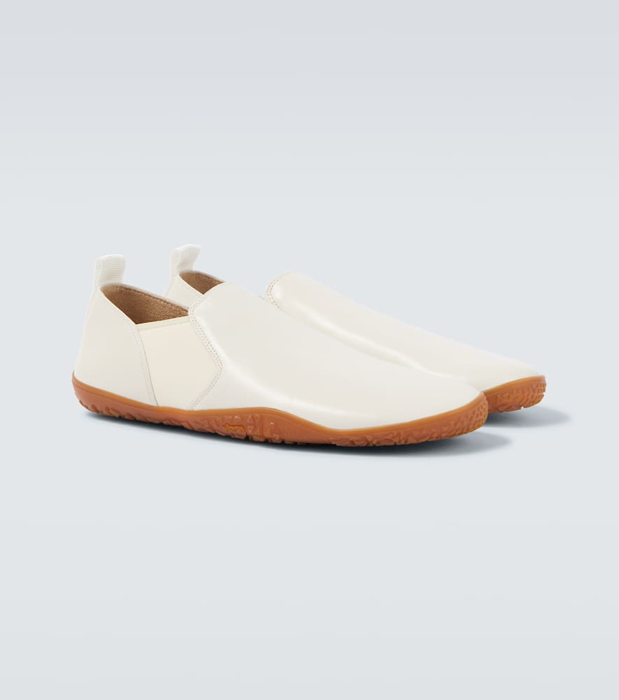 Vibram Glove leather slip-on shoes