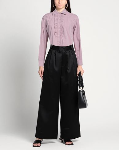 Woman Shirt Garnet Size 8 Cotton, Polyamide, Elastane