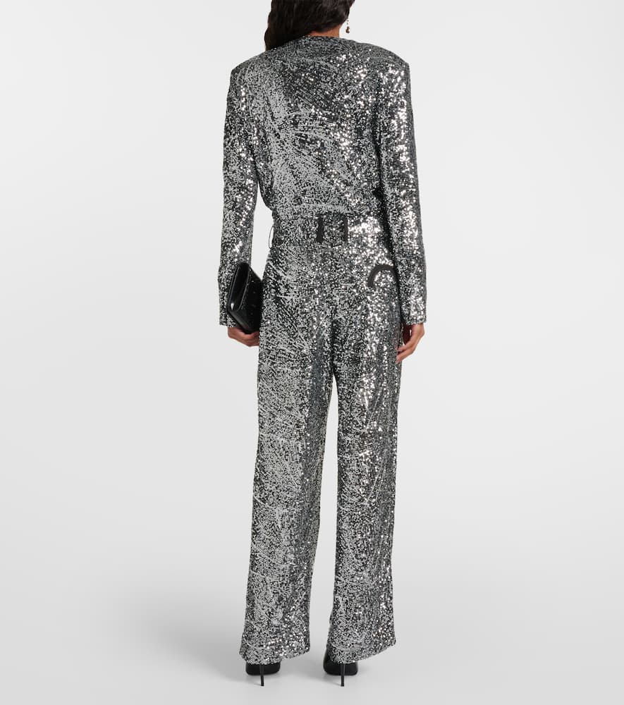 Blazé Milano Fox sequined straight pants