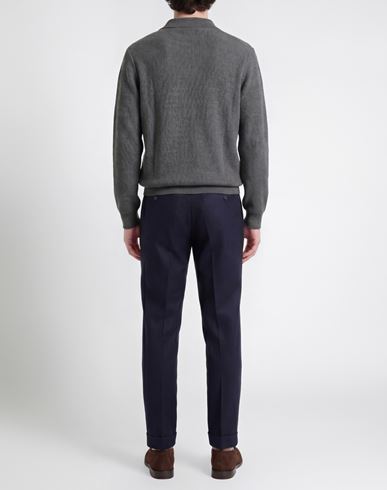 Man Sweater Grey Size 48 Cashmere, Silk