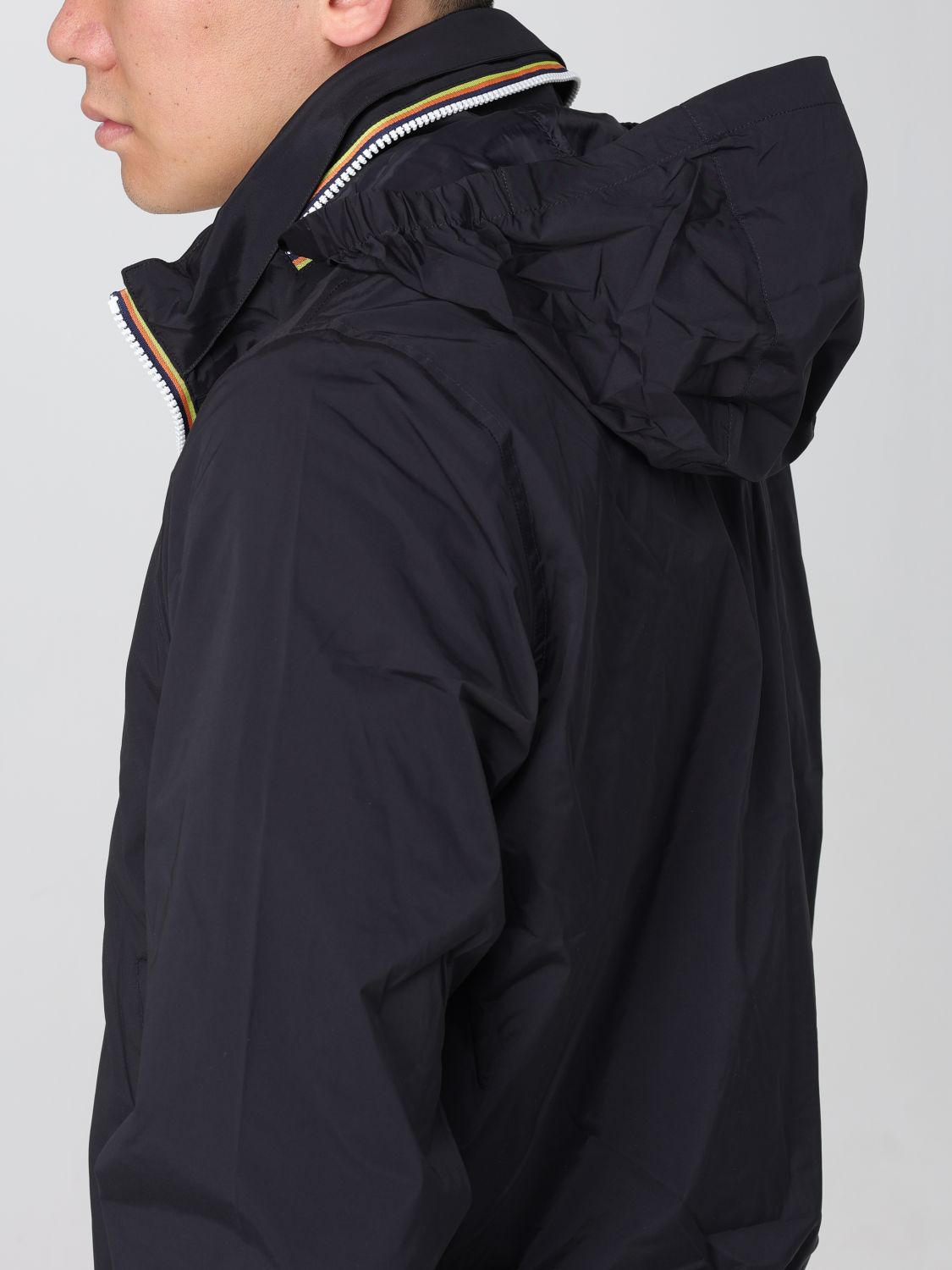 Jacket K-WAY Men color Black