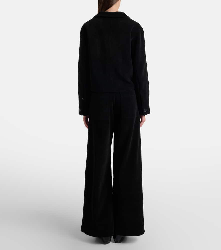 White Label Rosalie corduroy wide-leg pants