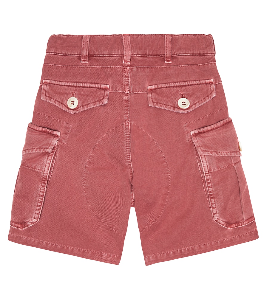 Brunello Cucinelli Kids Cotton Bermuda shorts