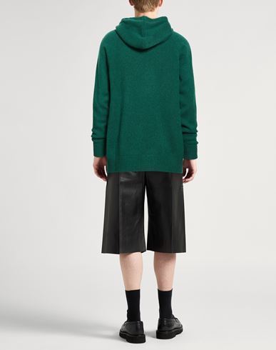 Man Sweater Green Size XL Lambswool