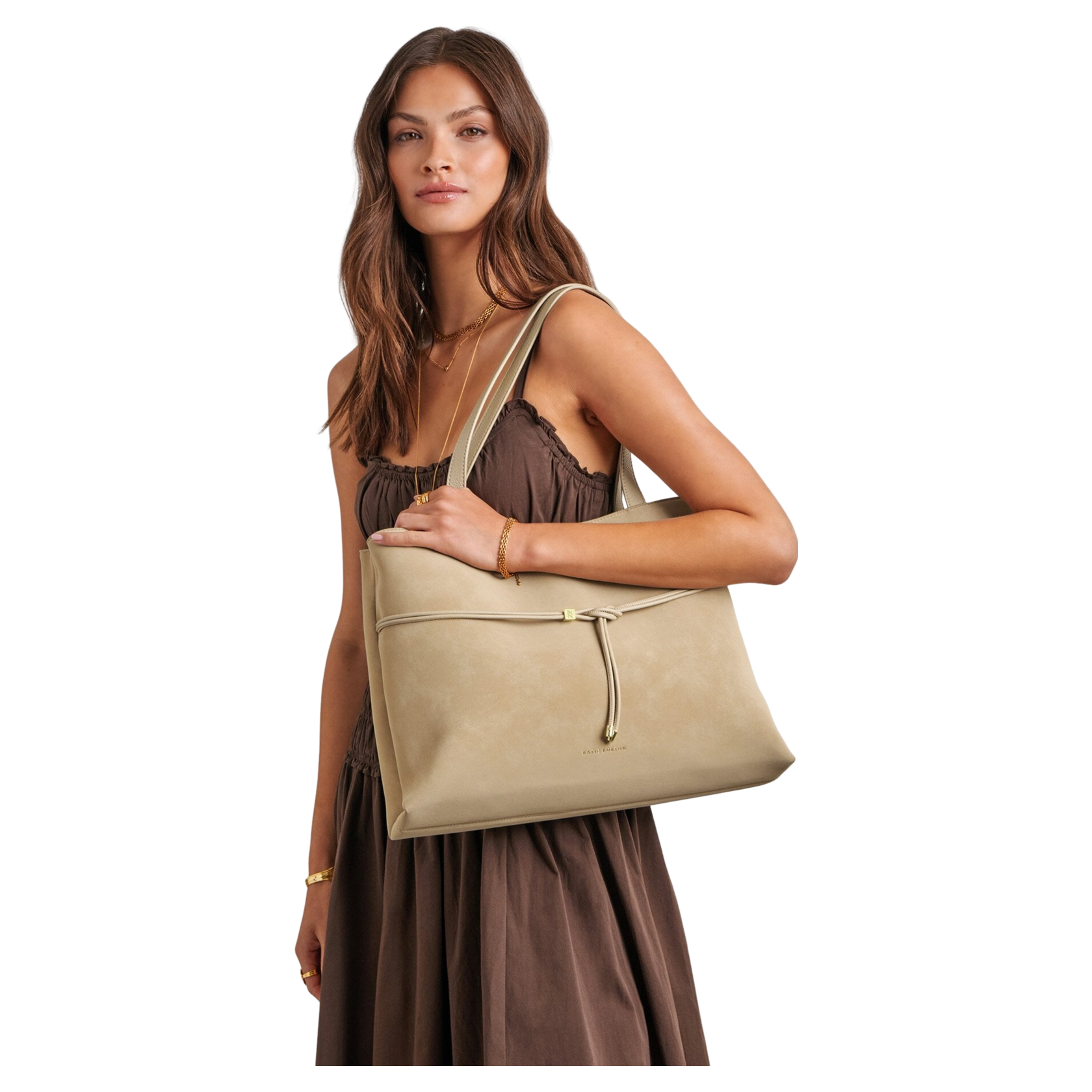Katie Loxton Lori Suedette Tote Bag