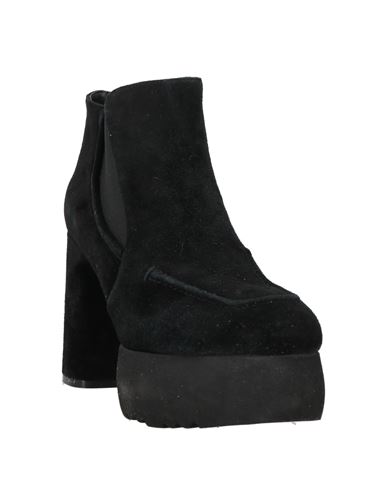 Woman Ankle boots Black Size 8 Leather