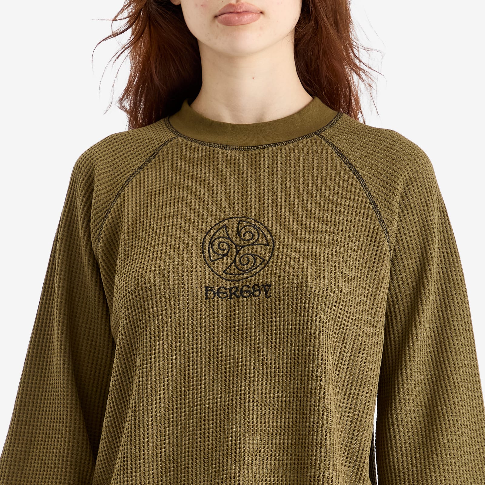 Heresy Women's Tri-Spiral T-Shirt in Ale