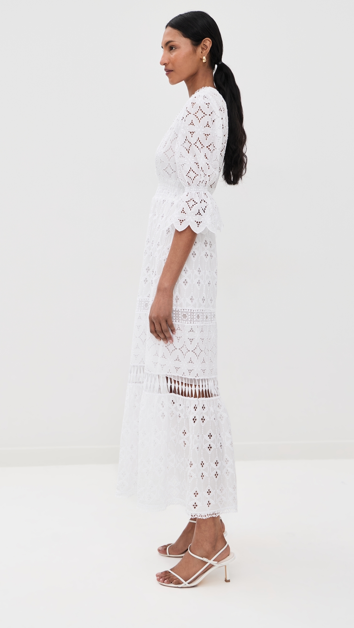 Curry Dress White