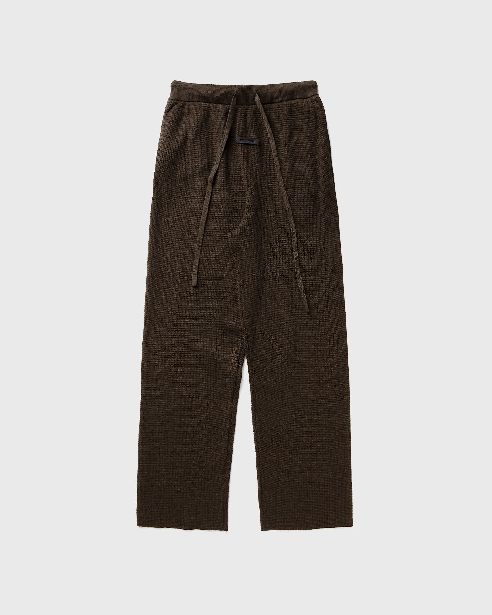 WAFFLE RELAXED PANT brown female Casual Pants now available at BSTN