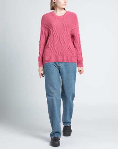 Woman Sweater Fuchsia Size ONESIZE Acrylic, Viscose, Wool, Alpaca wool
