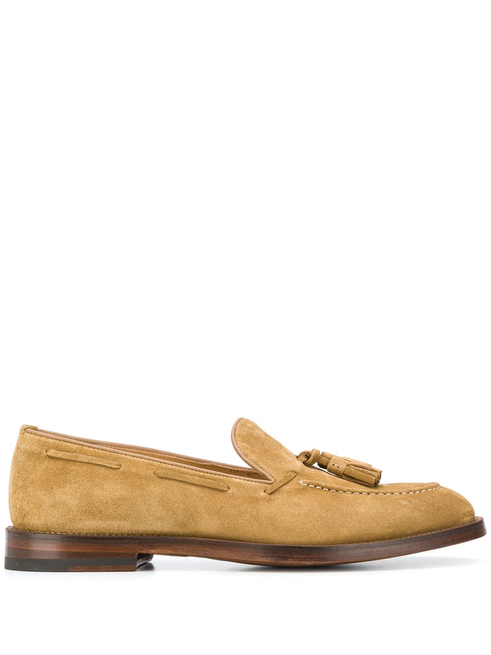 X WM Brown William suede loafers - Neutrals