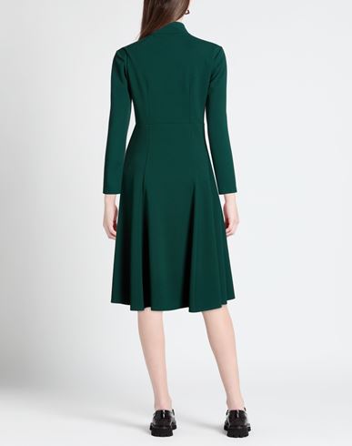 Woman Midi dress Green Size 2 Polyester, Elastane