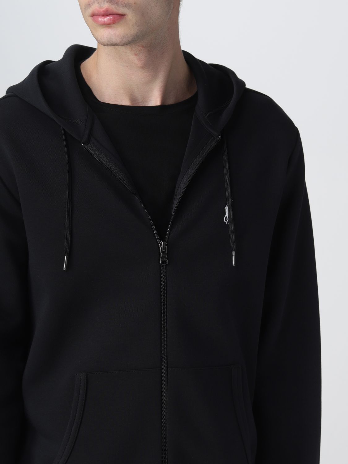 Sweatshirt Men color Black
