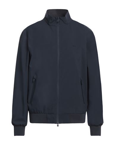 Man Jacket Navy Size XL Polyester
