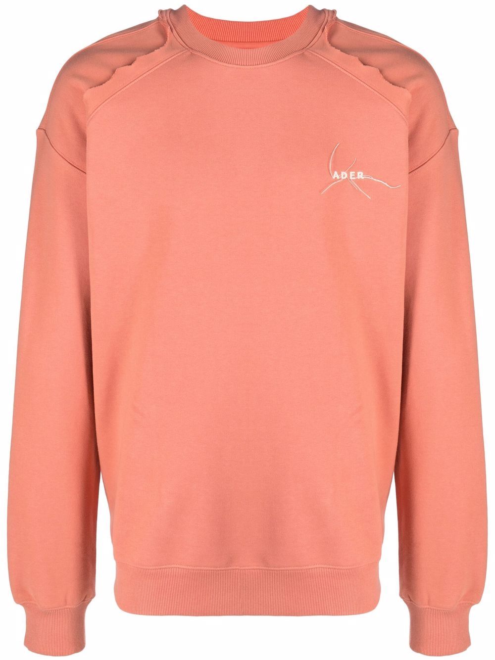 Kaput embroidered-logo cotton sweatshirt - Pink