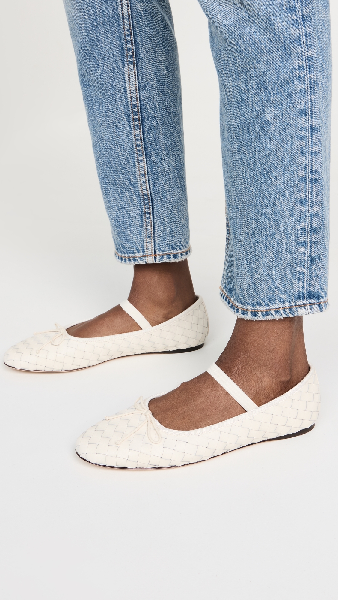 Leonie Soft Ballet Flats Cream
