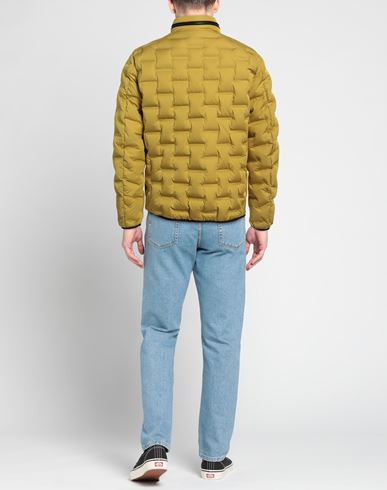Milestone Man Puffer Mustard Size 40 Polyester, Polyamide