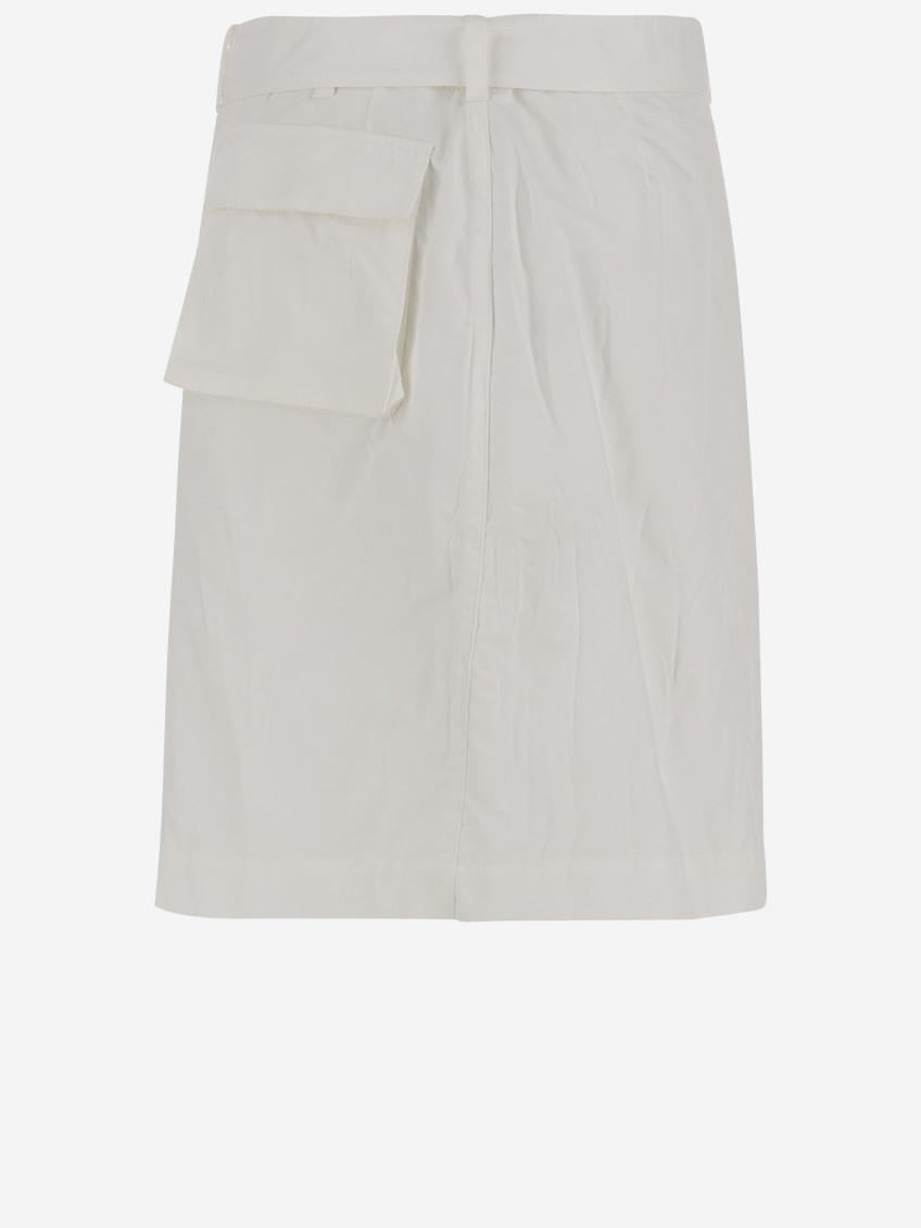 Wallet Skirt Made Of Cotton Blend