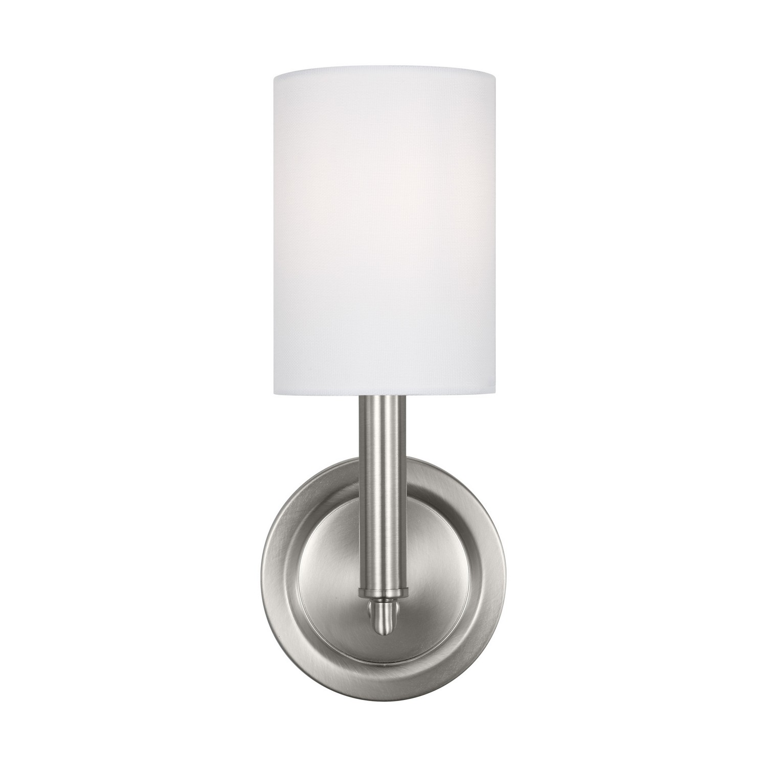 Egmont 1-Light Bathroom Vanity Light in Brushed Stee