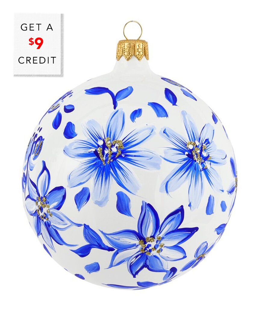 Ornaments Flowers Ornament With $9 Credit