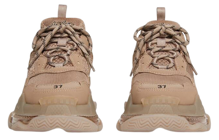 (WMNS) Triple S Sneakers 'Clear Sole Brown'
