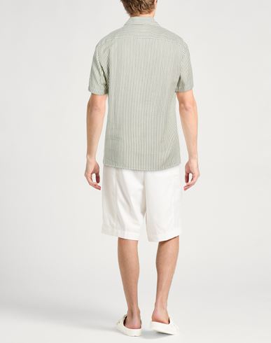 Man Shirt Military green Size 15 ¾ Cotton, Cashmere