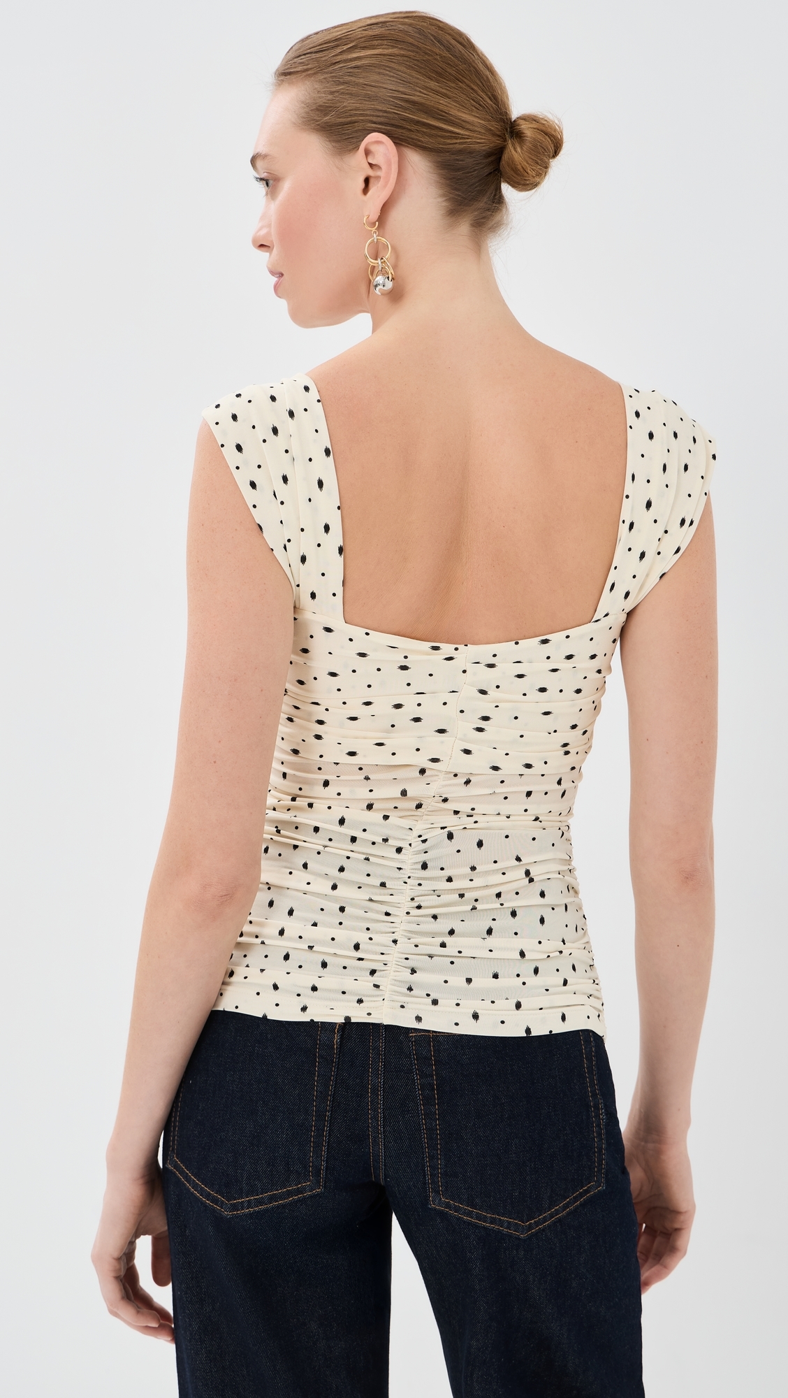 Gemina Top Ecru/Black