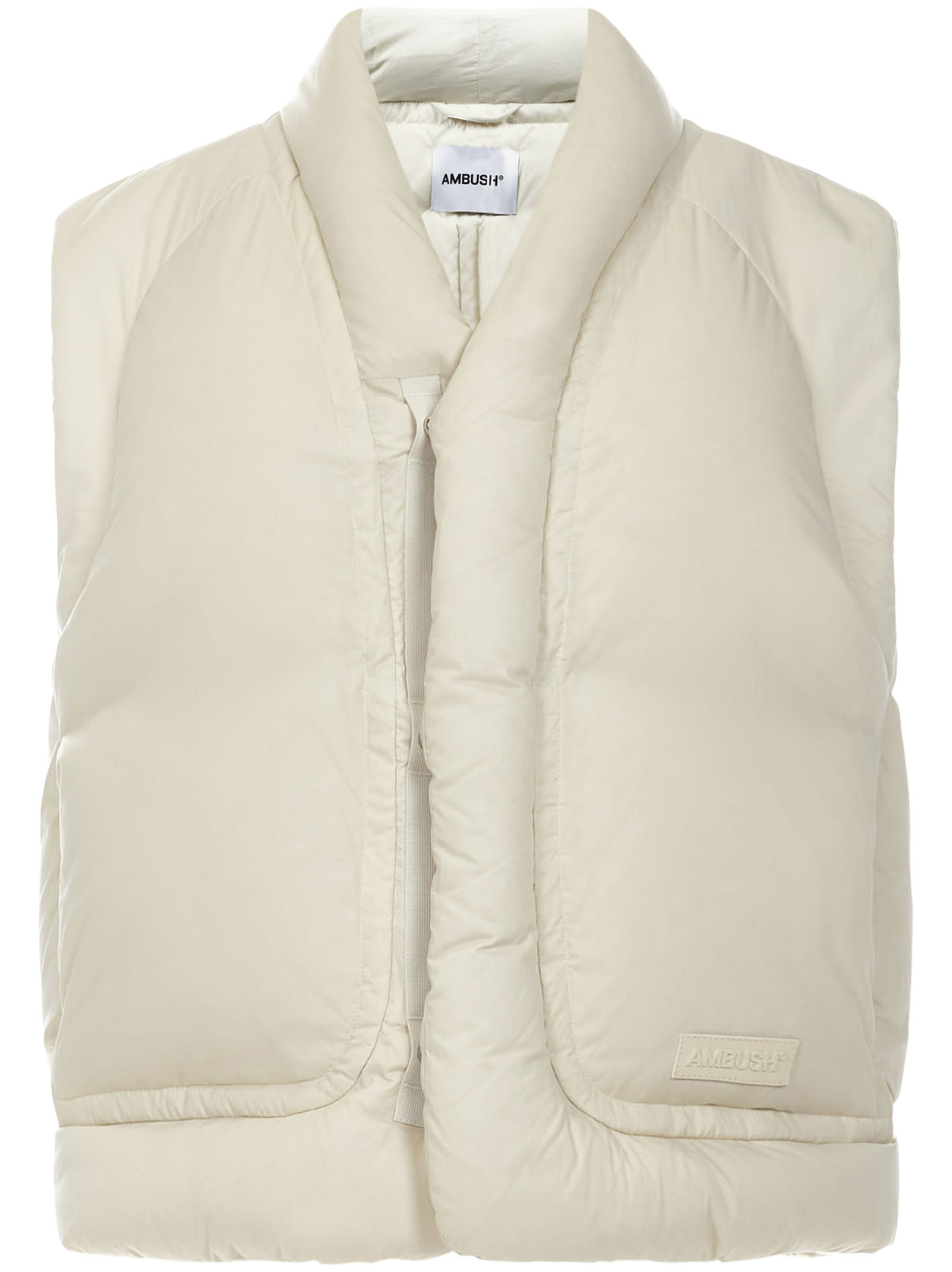 Padded down gilet