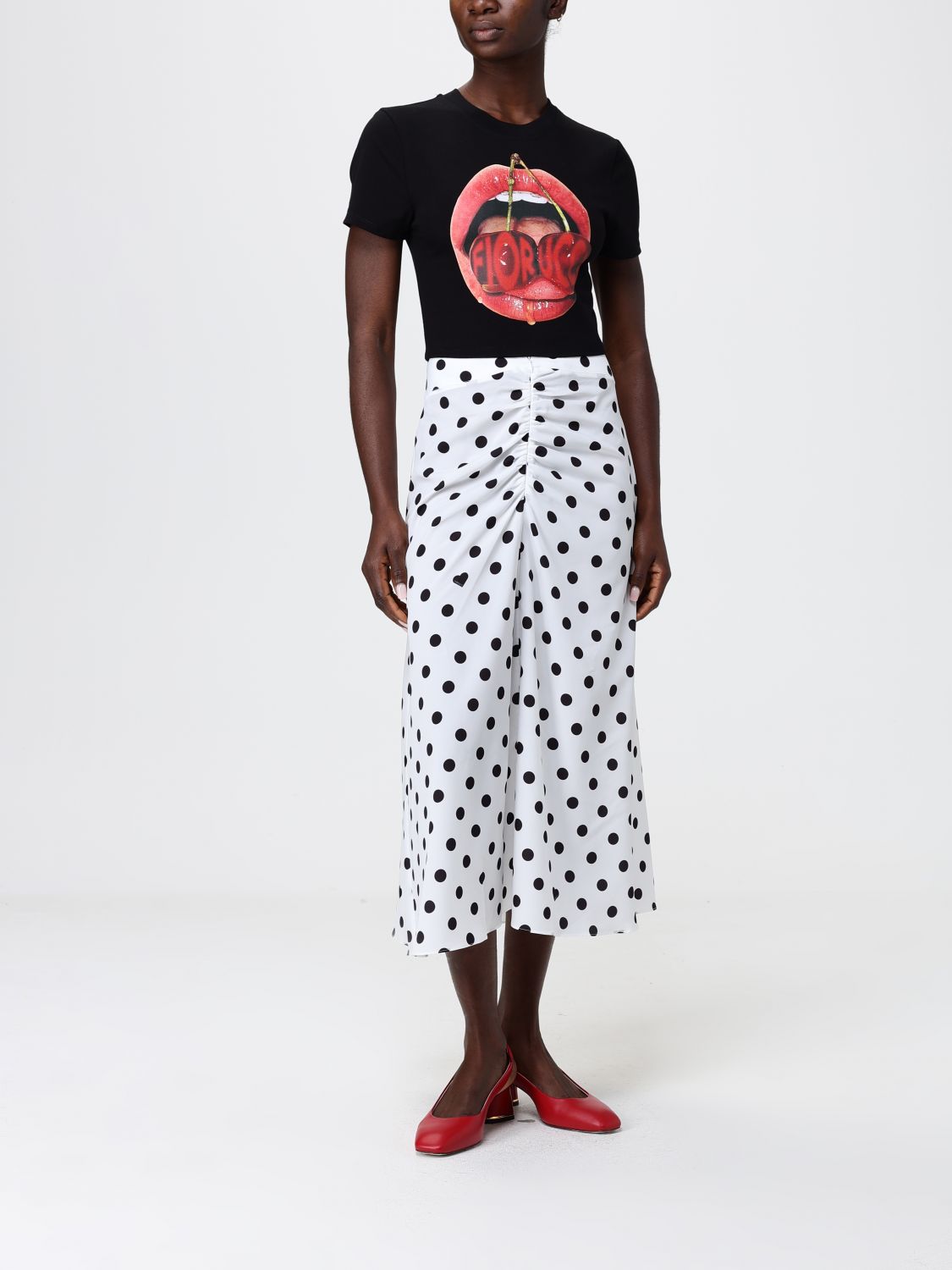 Skirt Woman color White