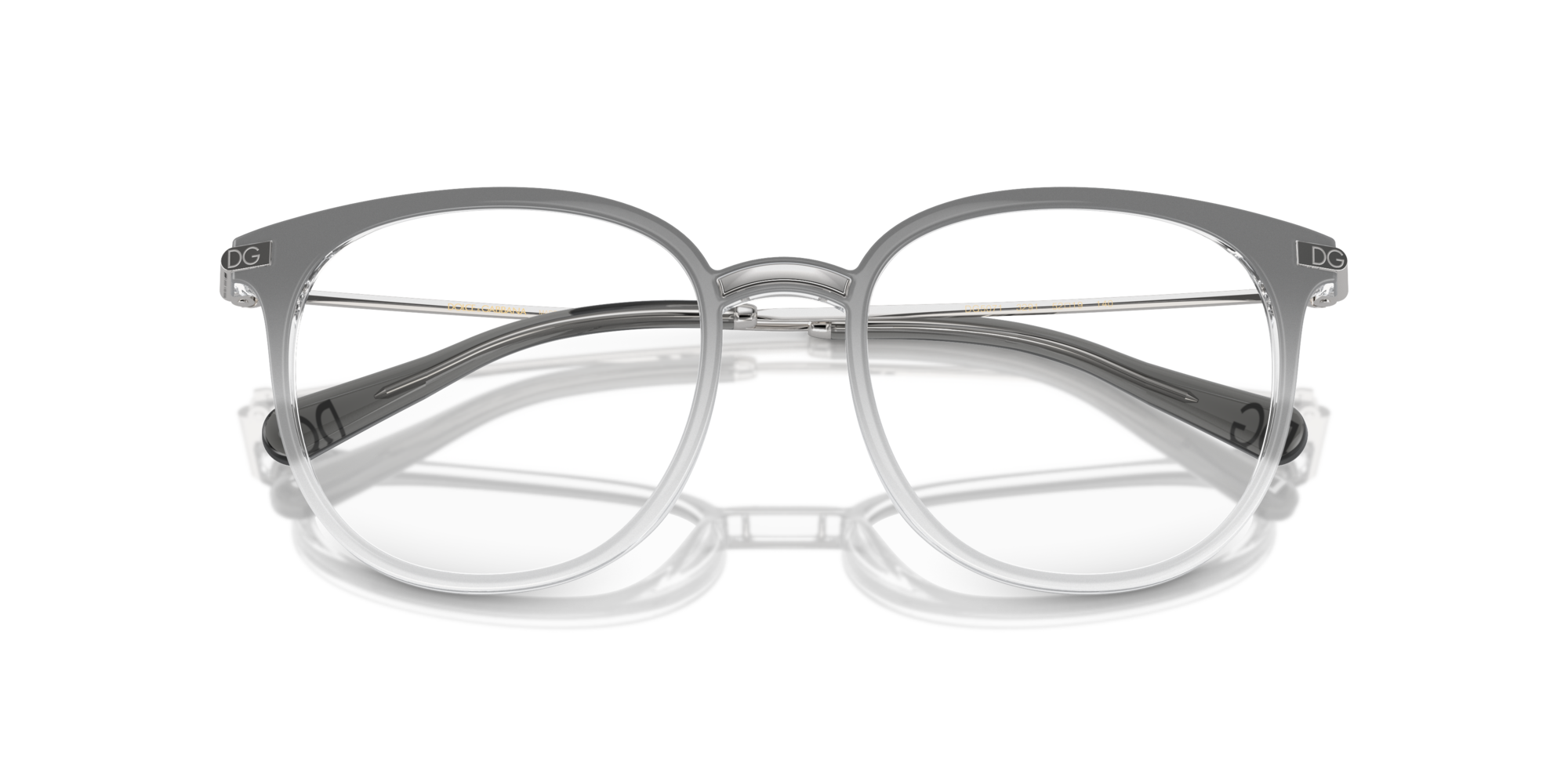 Dolce & Gabbana Woman Dolce & Gabbana DG5071 3291 Optical frames Injected Grey Transparent Pantos Norma